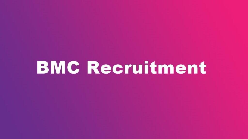 Bmc Recruitment