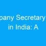 Company Secretary Jobs in India: A Lucrative Career Choice
